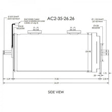 Load image into Gallery viewer, HPEVS Dual AC-34 Brushless Motor Kit - 96V-108V with 2 Curtis 1238SE-7971 Controllers - Motor & Controllers - CanEV Industrial Electric Vehicles and Consumers Parts