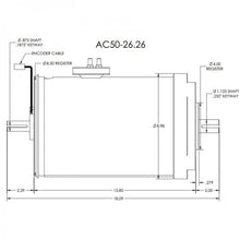 Load image into Gallery viewer, HPEVS AC-50 Brushless AC Motor Kit - 96V with Curtis 1238-7971 Controller - Motor &amp; Controllers - CanEV Industrial Electric Vehicles and Consumers Parts
